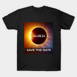 Total Solar Eclipse 2024 - Totality 4.08.24 T-Shirt